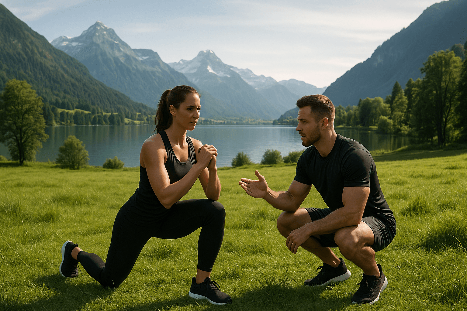 Personal Training in der Schweizer Natur